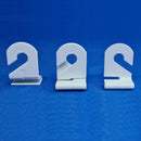 100 x Hook Hanging Clip for Suspended Grid Ceilings Metal