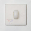 Plastic Sticky Hook Eyelet 20mm Ceiling Hanger Adhesive x 50-Hook-Easy Bay