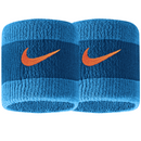 Nike Swoosh Sports Wristbands Blue Stripes