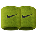 Nike Swoosh Sports Wristbands Cotton Nylon Atomic Green