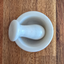 Mortar And Pestle Handmade Solid Marble Stone Small Spice Grinder