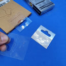 Sticky Hangers Adhesive Hang Tabs Flexible Hangtags x 100-Hang Tab-Easy Bay