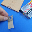 Sticky Pads Self Adhesive Flexible Hang Tabs with Round Hole x 100-Clip-Easy Bay