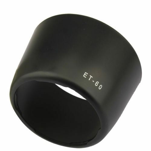 ET-60 Lens Hood For Canon EF-S 55-250MM F/4-5.6 IS-Camera Accessory-Easy Bay