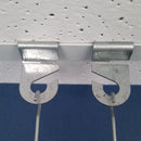 Ceiling Hook Hanger Clip for Suspended Grid Ceilings Metal x 10-Hook-Easy Bay