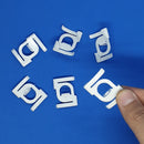 Metal Ceiling Hanger Grid Twist Clip Hook for Rail Suspended Ceilings x 50-Hook-Easy Bay