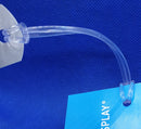 50 x Luggage Tags Soft Transparent Arrow Loop Plastic Tag-Tag-Easy Bay