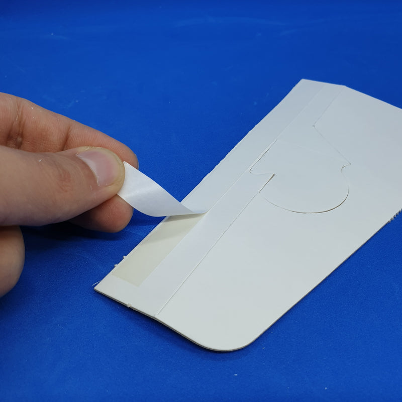 10 x Standee Back Strut Cardboard A4 Sign Solder Support strut with Ad