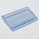 500 x Data Strip Shelf Talker Clip Clear Plastic Shelf Ticket Holder-Clip-Easy Bay