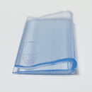 1000 x Shelf Talker Data Strip Clip Clear Plastic Shelf Ticket Holder-Clip-Easy Bay