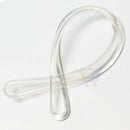 50 x Luggage Tags Soft Transparent Arrow Loop Plastic Tag-Tag-Easy Bay
