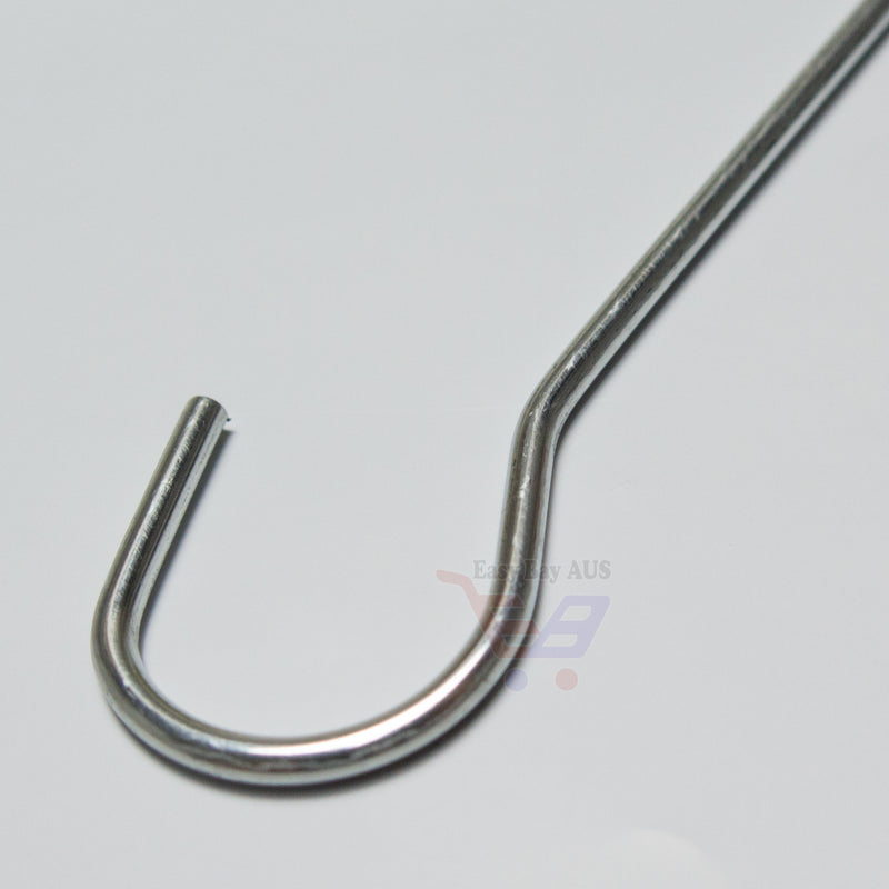 15cm Ceiling Hanging Steel Hooks Metal Wire x 10-Hook-Easy Bay