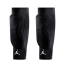 Jordan Padded Shin Sleeves - Black Dri-Fit-Shin Sleeves-Easy Bay