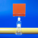 Clear Plastic Sign Holder Clamp Display Card Clip x 10-Hook-Easy Bay