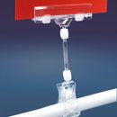 Plastic Sign Holder Claw Clamp with Large Display Card Clip and Stem x 10-Clip-Easy Bay