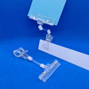 Plastic Sign Holder Claw Clamp with Large Display Card Clip and Stem x 10-Clip-Easy Bay