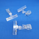 Clear Plastic Sign Holder Claw Clamp with Large Display Card Clip x 10-Hook-Easy Bay