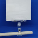 Clear Plastic Sign Holder Claw Clamp with Large Display Card Clip x 10-Hook-Easy Bay