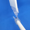 Clear Plastic Sign Holder Claw Clamp with Large Display Card Clip x 10-Hook-Easy Bay