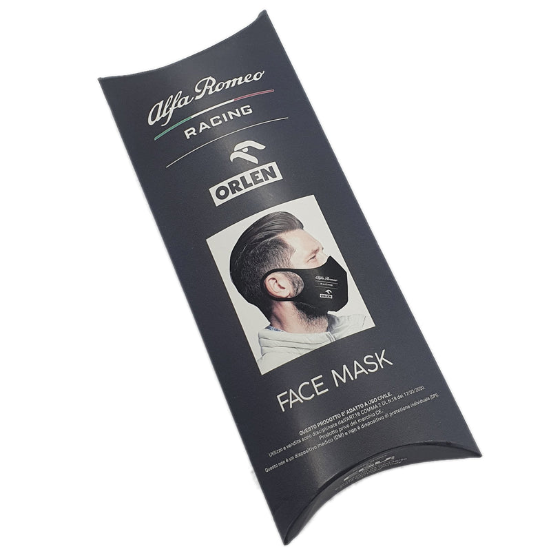 Official Alfa Romeo Racing Face Mask 3 Layer (Made in Italy)-Face Mask-Easy Bay