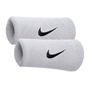 Nike Swoosh Doublewide Wristband White/Black